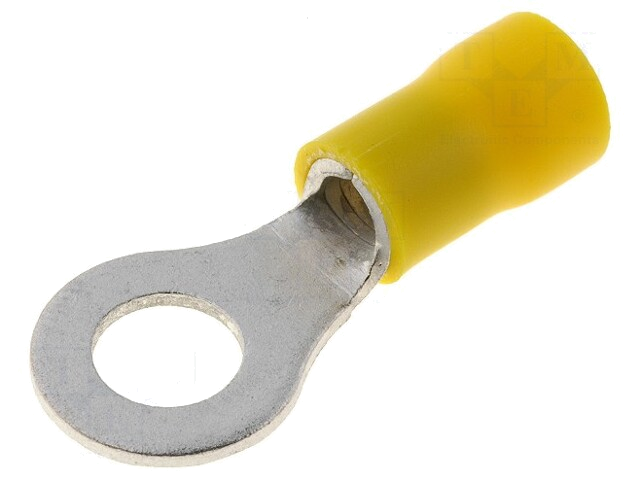 Uiteinde: oog; M6; Ø: 6,4mm; 4÷6mm2; klemmen; voor draad; geïsoleerd Uiteinde: oog; M6; Ø: 6,4mm; 4÷6mm2; klemmen; voor draad; geïsoleerd